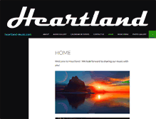 Tablet Screenshot of heartland-music.com